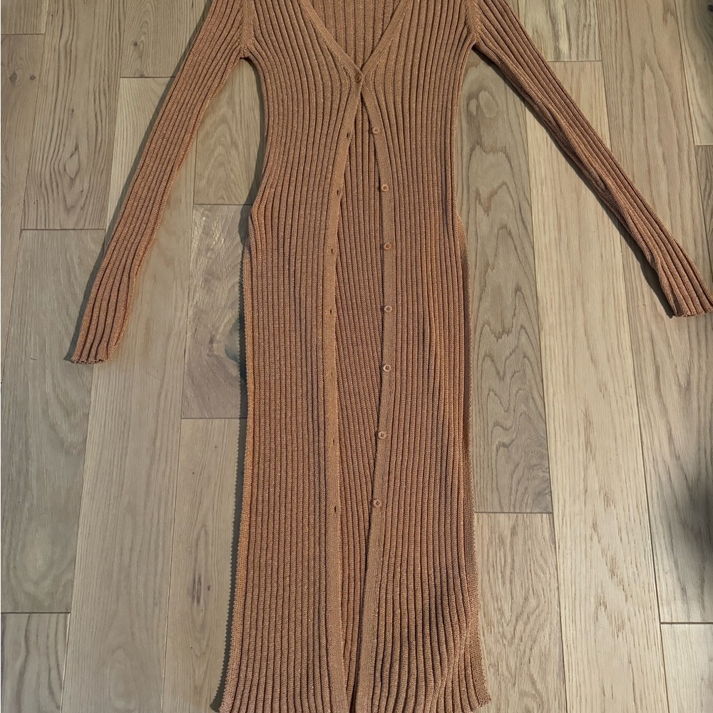 Gorgeous See by Chloe Long Duster Cardigan sweater
